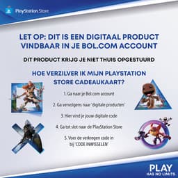 50 euro PlayStation Store tegoed - PlayStation Kaart (NL) — thumbnail 2