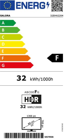 Salora 32EHA2204 - 32 inch - Full HD LED - 2020 — thumbnail 3