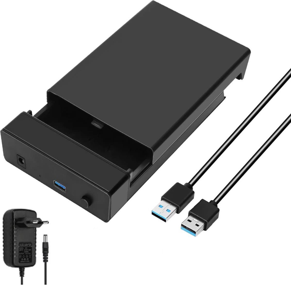 Externe Hdd Zaak 2.5/3. 5 SSD HDD Externe Harde Schijf Doos Behuizing 5Gbps/s Sata Naar Usb 3.0 Harde Schijf Geval Adapter — afbeelding 1