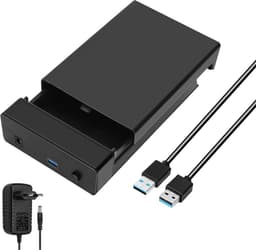 Externe Hdd Zaak 2.5/3. 5 SSD HDD Externe Harde Schijf Doos Behuizing 5Gbps/s Sata Naar Usb 3.0 Harde Schijf Geval Adapter — thumbnail 1