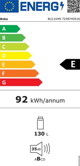 Beko BU1104N - Onderbouw koelkast — thumbnail 21