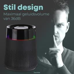 Swinkle Aurora Luchtreiniger - Air Purifier met LED Verlichting en HEPA Filter — thumbnail 2