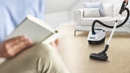 Bosch ProSilence BGB6SIL1 Serie 6 - Stofzuiger met zak - 12mtr bereik - Vacuum cleaner - Afstandbediening in handvat - 66dB - HEPA - Wit — thumbnail 13