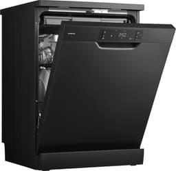 Inventum VVW6060AB energiezuinige vaatwasser - 14 couverts - Verstelbare bovenkorf - Besteklade-Bestekmand - Stil: 42 dB - 9 programma’s - Deur opent automatisch - Startuitstel - Energielabel A - Vrijstaand - Matzwart — thumbnail 6