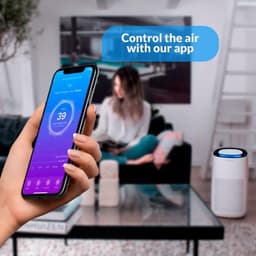 Tubble® Air Purifier Max, Luchtreiniger, TRUE HEPA 360° filter technology, CADR 400, met fluisterstille slaapstand — thumbnail 4