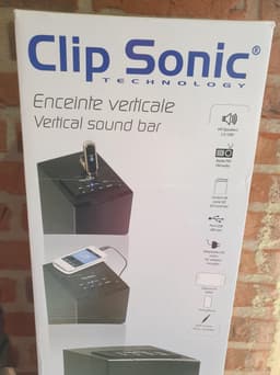 Clip sonic vertical soundbar — thumbnail 1