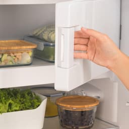 CREATE - Koelkast in retrostijl - Zwart - Handvat Zilver - FRIDGE RETRO 281L — thumbnail 10