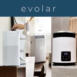 Evolar Luchtreiniger met 2x HEPA 13 Filter - CADR: 200m3/h - Air Purifier - Slaapmodus - Luchtkwaliteit Indicator - Pure4 — thumbnail 10