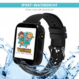 TREKKI® GPS Kinder Smartwatch BLAUW – Kindersmartwatch met Bellen & Videobellen – SOS Knop – GPS Tracker – Kinderhorloge — thumbnail 9