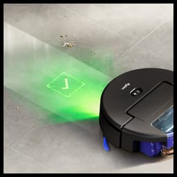 Dyson Spot+Scrub AI - Robotstofzuiger met Dweilfunctie - Dweilrobot - AI Vlekdetectie en Automatisch Leegstation - Zwart — thumbnail 2