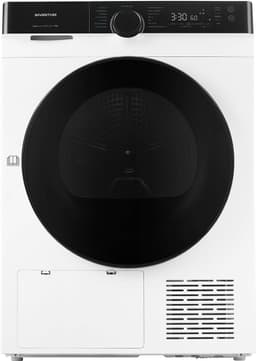 Inventum VDW9030W - Warmtepompdroger - 9kg - 14 programma's - UV-licht - 65 dB - Wasdroger - Wit — thumbnail 1