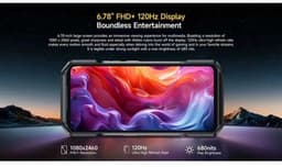 Ulefone Armor 27T Pro Plus version robuuste Smartphone, 5g 12gb/256gb 6.8´´ Zwart — thumbnail 7