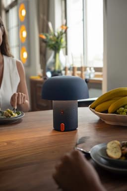 Kooduu Sensa PLAY - Bluetooth Speaker met SOUND BY JBL - Dimbare LED-lamp - Oplaadbare batterij - Inclusief docking station - Kleur Anthracite — thumbnail 4