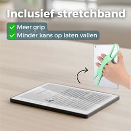 Haussgoods E-Reader – E-Ink – E-Book Reader – 6 inch – Inclusief Harde Cover & Stretch Band – Zwart — thumbnail 6