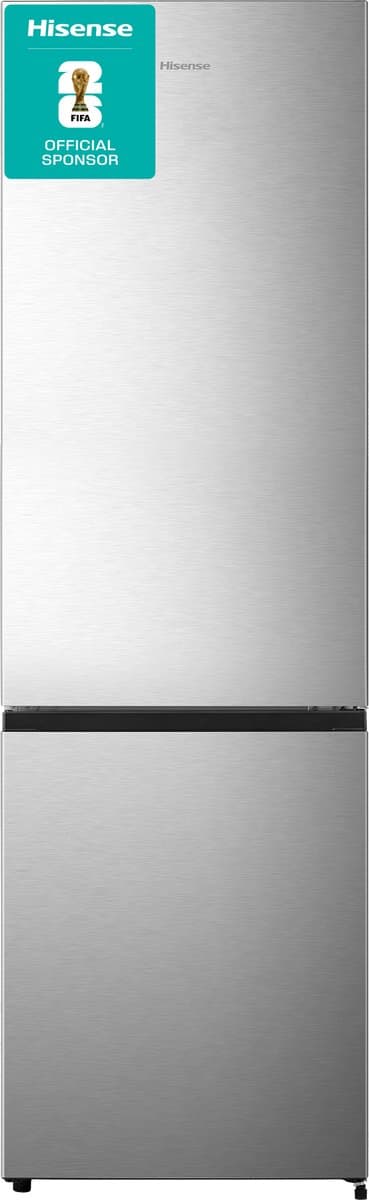 Hisense RB329N4ACE - Koel-vriescombinatie - Energielabel E - No-Frost - RVS - Multi Air Flow - Fast Freeze - 255 Liter — afbeelding 1