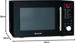 Vrijstaand Magnetron met Grill - 26L, 900W - 8 Automatische Kookprogramma's — thumbnail 3