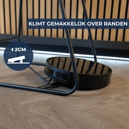 Tjilla C100 Robotstofzuiger met dweilfunctie - Nederlands product - Anti-klit borstel - Met laadstation - V-Slam navigatie - Proefperiode 30 dagen - Huisdieren - Dweilrobot - Bediening met App - Met afstandsbediening - 10.000pa — thumbnail 8
