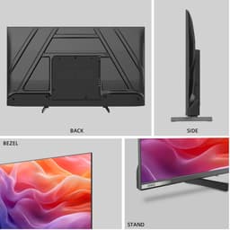 CHiQ L32QM10V - Smart TV 32 Inch - QLED - Full HD - Google TV - Randloos Metal Design - Dolby Audio - 2025 Nieuw — thumbnail 6