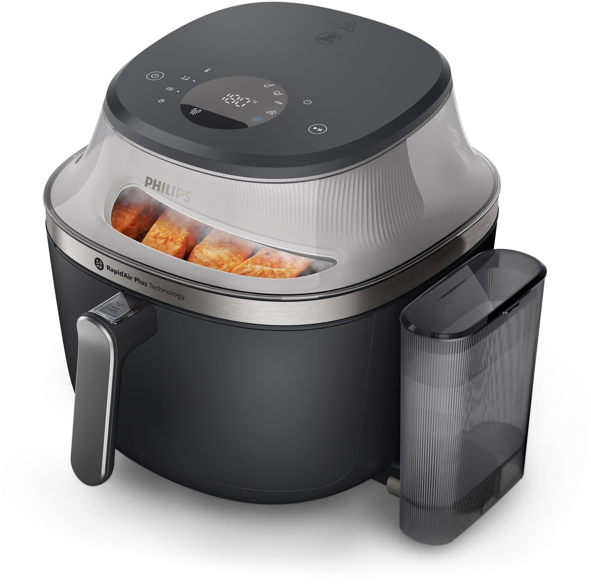 Philips Airfryer Single Basket 5000-serie met Stoomfunctie – NA541/00 – SteamClean - SteamFry – 7,2L – Tot 6 personen — afbeelding 1