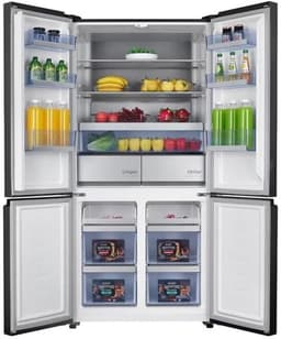 Beko GNO5231XPN - Koel-vriescombinatie - Side By Side - No Frost-  RVS — thumbnail 3