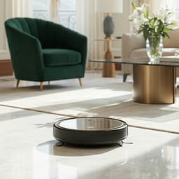 AG Robotstofzuiger met Dweilfunctie - 120minuten - Met Oplaadstation - Robotstofzuigers - Gold Ring - Huisdieren - met Dweil - Luxe 2-in-1 Robotstofzuiger - Dweilrobot - Automatisch opladen - met App of afstandsbediening - 2500Mah - Black Gold Editie — thumbnail 7