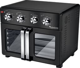 TurboTronic AF32MFD Airfryer Oven XXL – Dubbele Deur – 32L Vrijstaande Mini Oven – Heteluchtoven – Zwart — thumbnail 9
