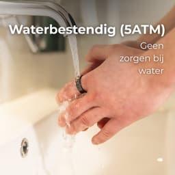 NOLATR Smart Ring LUX Slimme Ring - Stappenteller & Hartslagmeter - Goud - Maat 10 — thumbnail 7