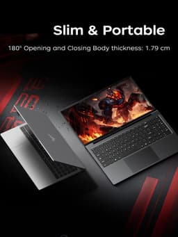 ACEMAGIC LX15 Pro 15.6 Zoll Gaming Laptop - AMD Ryzen 7 7730U(8C/16T,tot 4.5GHz) - 16GB RAM DDR4 512GB SSD - Windows 11 Pro-Type C - WIFI6 Notebook — thumbnail 5
