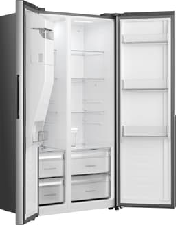 ETNA AKV5178IRVS - Amerikaanse koelkast - No-Frost - 178 cm hoog - 528 liter - Energielabel E - Invriesvermogen 10 kg/24u - Geluidsniveau 40 dB - LED Display - IJs- en waterdispenser - SuperCool - FastFreeze - Deuralarm - Multi Airflow – EnergySaving — thumbnail 4
