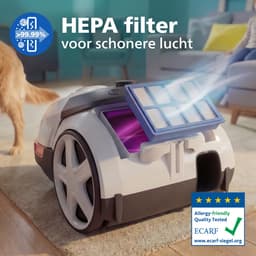 Philips 6000-serie TriActive+ LED XD6122/12 - Stofzuiger met zak — thumbnail 6