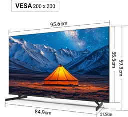 RCA Android Smart TV - QLED 4K Ultra HD - 43 inch/109 cm - Voice Controle & Streaming apps - HDMI x3, USB x2, CI+ - Tripple Tuner DVB-T/T2/S/S2/C - Frameless Design - Geassembleerd in Eindhoven - RAQ43UN1 — thumbnail 11