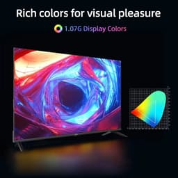 CHiQ U55P9V 55 inch 4K UHD Smart TV – Android TV – Dolby Vision – Google Assistant – HDR10 – WiFi – 139 cm – Randloos Design — thumbnail 3