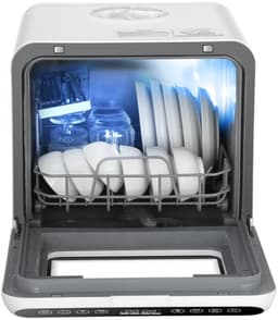 Deniva - Mini Vaatwasser - Vrijstaand - Kleine Vaatwasser - Draagbare Vaatwasser - Touch Screen - Met Waterreservoir - Tafelmodel — thumbnail 1