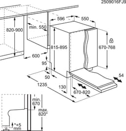 AEG GI7200A1SN 7000 - Inbouwvaatwasser - GlassCare - Energielabel A — thumbnail 2