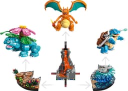 LEGO Pokémon Venusaur, Charizard en Blastoise - 72153 — thumbnail 8