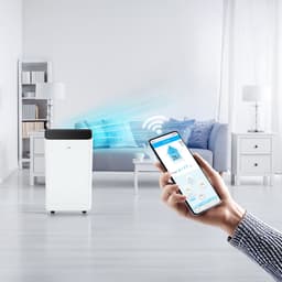 AUX MOBIELE AIRCO (t/m 40 m2) - KOELEN - WIFI - 12000BTU- 3,4KW - R290 - WIT — thumbnail 4