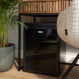 Mini Koelkast Vrijstaand 35 Liter – Tafelmodel Fridge met Instelbare Temperatuur – Minibar met Verstelbare Deurrichting – Zwart - BREND BR-2226 — thumbnail 7