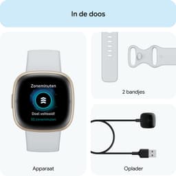 Fitbit Sense 2 - Smartwatch dames en heren - Lichtblauw — thumbnail 7