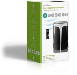 Nedis Mobiele Airconditioner - 12000 BTU - 100 m³ - 3 Snelheden - Afstandsbediening - Uitschakeltimer - Grijs / Zwart — thumbnail 21