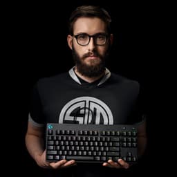 Logitech G PRO - Mechanisch Gaming Toetsenbord - Clicky - US QWERTY (ISO) - Zwart — thumbnail 17