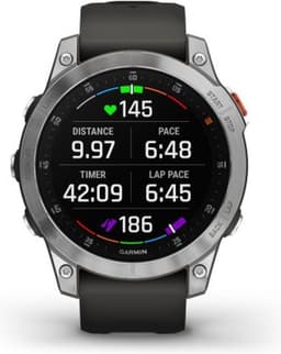 Garmin Epix Multisport Smartwatch - Helder amoled scherm - Geavanceerde GPS tracker - Multisport - 10ATM waterdicht - Slate/ Stainless steel — thumbnail 19