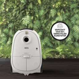 AEG AB61H6SW Allergy 6000 - Stofzuiger met zak - Parketborstel - Dierenhaar - Hepa filtratie - Mini turboborstel - Parketzuigmond - Vacuum cleaner - Alle vloetypen - Wit - 650 watt - Lang snoer 12m bereik - Compact design - 5 extra accessoires — thumbnail 10