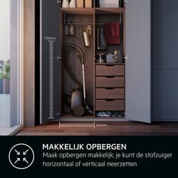 AEG AB61A4DB Animal 6000 - Stofzuiger met zak - Parketborstel - Dierenhaar - Turboborstel - Hepa filtratie - Vacuum cleaner - Alle vloertypen - 650 watt - Lang snoer 12m bereik - Blauw - Compact design - 3 extra accessoires — thumbnail 14