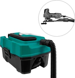 VONROC Compacte alleszuiger / stofzuiger - 20V - Incl. Diverse accessoires, 2.0Ah accu en snellader — thumbnail 4