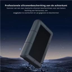 Dutch Wanted - Externe Harde Schijf - HHD harde schijf - 6TB opslag - Snelle writing speed - Plug and play - Portable storage - Opslag extern pc of laptop - USB 3.2 - Snelle Harde schijf expansion — thumbnail 6
