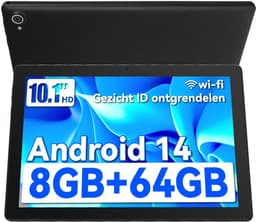 Hotlight C10 - Android 14 Tablet - 10.1 inch - 8(3+5)GB RAM/64GB ROM– 5000mAh - Zwart — thumbnail 1