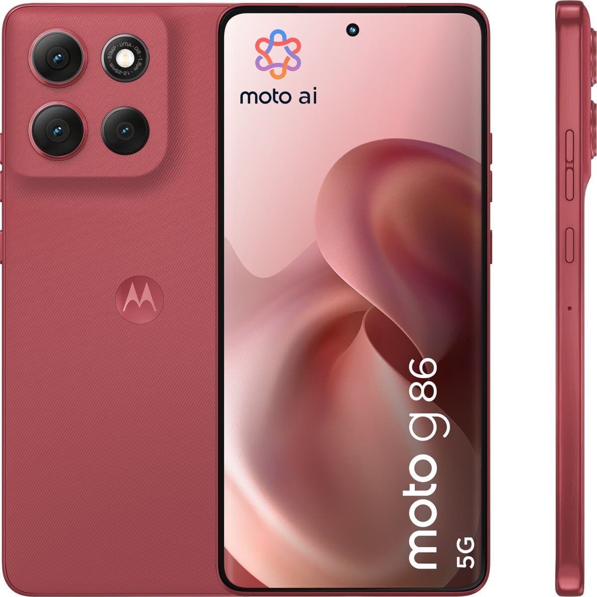 Motorola moto g86 5G - 8/256GB - Pantone Chrysanthemum (Roze) — afbeelding 1