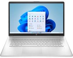 HP 17-cn2068cl Intel® Core™ i5 i5-1235U Laptop 43,9 cm (17.3") Full HD 8 GB DDR4-SDRAM 512 GB SSD Wi-Fi 6 (802.11ax) Windows 11 Home Zilver