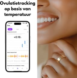 Focus® S2 Smart Ring - Zilver - Maat 7 - AI Coach - Hartslag - Menstruatiecyclus - Slaap Monitor - Herstelscore - Slimme Ring - Sport Prestatie - Stappenteller -IP68 Waterdicht - O2 Meting - Dames - Heren - Wearables - Oplaad Case - beschermring — thumbnail 9