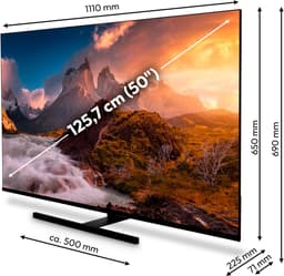 MEDION 125,7 cm (50 inch) QLED TV (Smart-TV, Dolby Vision HDR, VIDAA Store, Netflix, Prime Video, Disney+, DAZN, Paramount+, DTS X, Dolby Atmos, PVR, Bluetooth), MD 850600 — thumbnail 7